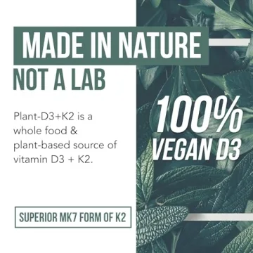 Organic D3 + K2 Supplement for Health & Vitality