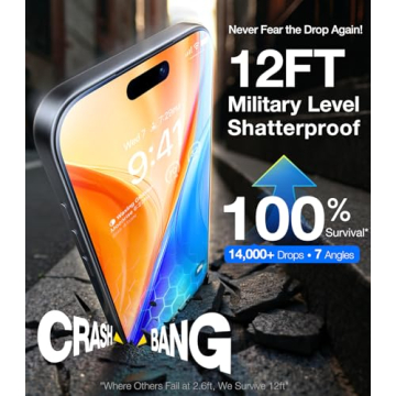 UltraGlass UNBREAK 9H+ Protector for iPhone 17 Pro Max