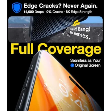 UltraGlass UNBREAK 9H+ Protector for iPhone 17 Pro Max