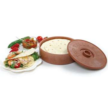 Norpro Tortilla Keeper for Warm Tortillas and More