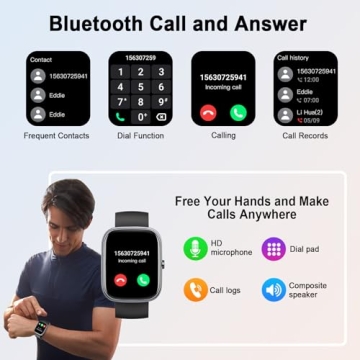 Smart Watch Answer Calls 112+ Sports Modes Fitness Tracker