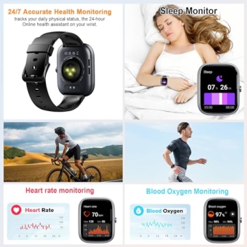 Smart Watch Answer Calls 112+ Sports Modes Fitness Tracker