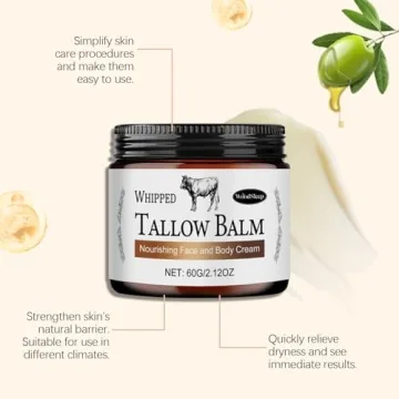 Beef Tallow Moisturizer for Hydrated and Glowing Skin