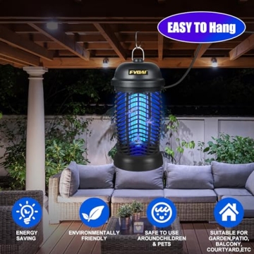 FVOAI Bug Zapper Outdoor for Mosquito Control