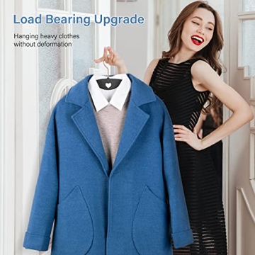 IEOKE Velvet Hangers 50 Pack Space Saving Ultra Thin Design