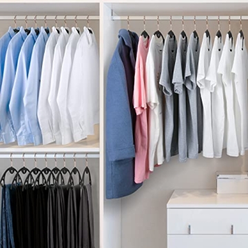 IEOKE Velvet Hangers 50 Pack Space Saving Ultra Thin Design