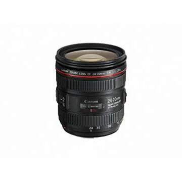 Canon EF 24-70mm f/4.0L is USM Standard Zoom Lens - 6313B002