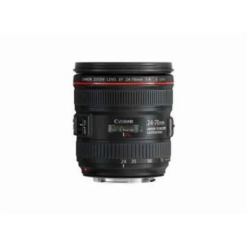 Canon EF 24-70mm f/4.0L is USM Standard Zoom Lens - 6313B002