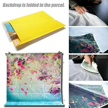 8'x12' White Brick Wall Vinyl Photography Backdrop