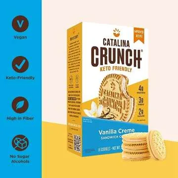 Catalina Crunch Cookies Vegan Low Sugar High Protein Snack