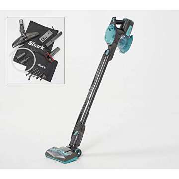 Shark Rocket Ultra-Light Corded Bagless Vacuum for Carpet and Hard Floor Cleaning with Swivel Steeri...