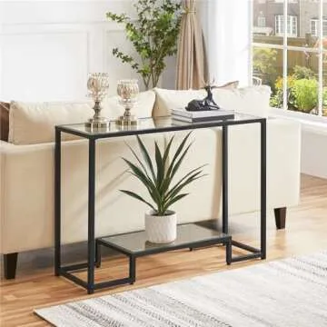 Yaheetech 42 Inch Console Table - Stylish and Versatile