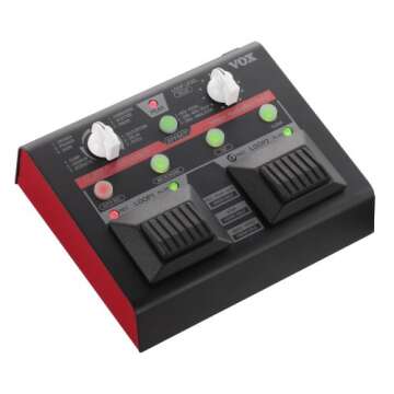 Versatile VOX Lil' Looper Guitar Multi-Effects Pedal with Built-In Effects