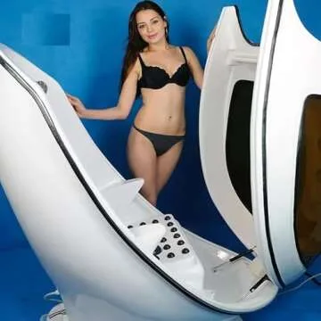 owitoghlo Ozone Dry Sauna Capsule for Home Spa Relaxation