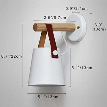 Kiven Iron Art Belt Wall Lamp with UL Certification for Stylish Spaces