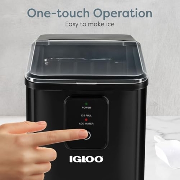 Igloo Portable Ice Maker - Self-Cleaning, 26 lbs Daily Production