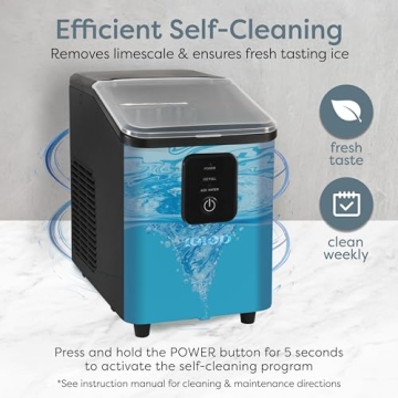 Igloo Portable Ice Maker - Self-Cleaning, 26 lbs Daily Production