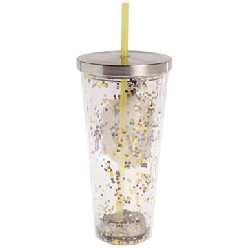 Hufflepuff Glitter Cup - Spoontiques Harry Potter Tumbler
