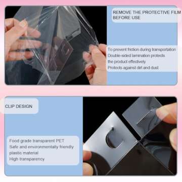 8 Pcs 10x10x12Inch Clear Cake Box, PET Tall Cake Boxes, Clear Gift Boxes for 8 Inch Cake, Bakery Transport Container Cake Display Box for Birthday Wedding Party