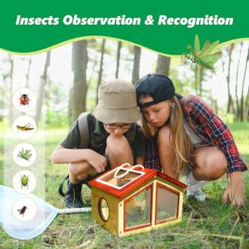 SimpliPlay Kids Explorer Kit & Bug Catcher for Outdoor Fun with Insect Habitat