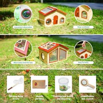 SimpliPlay Kids Explorer Kit & Bug Catcher for Outdoor Fun