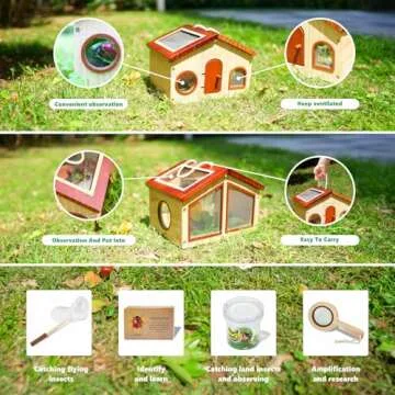 SimpliPlay Kids Explorer Kit & Bug Catcher for Outdoor Fun