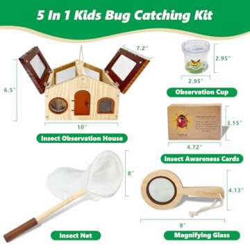 SimpliPlay Kids Explorer Kit & Bug Catcher for Outdoor Fun