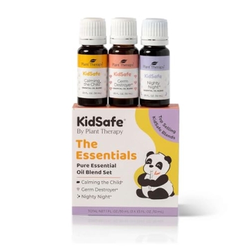 Plant Therapy KidSafe The Essentials Blend Set 100% Pure, Undiluted, Therapeutic Grade, KidSafe Esse...
