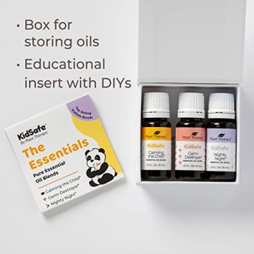 Plant Therapy KidSafe Essential Oils for Calm, Sleep & Wellness