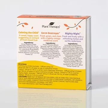 Plant Therapy KidSafe Essential Oils for Calm, Sleep & Wellness