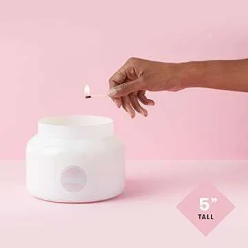 Capri Blue Volcano Scented Candle in Elegant Glass Jar