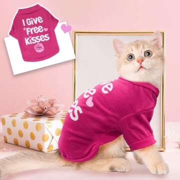 Stylish PETCARE Small Dog Shirts for Pets Under 16 Lbs