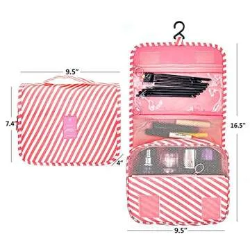 Stylish Waterproof Toiletry Bag for Women Travel Organizer