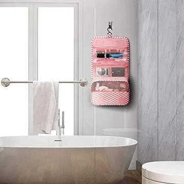 Stylish Waterproof Toiletry Bag for Women Travel Organizer