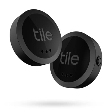 Tile Sticker 2-Pack Bluetooth Tracker for Pets & Items