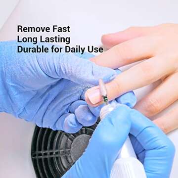 MelodySusie Ceramic Nail Drill Bit for Smooth Polishing