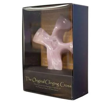 4" Clinging Cross in Light Vervain Purple for Comfort