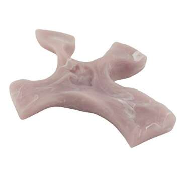 4" Original Clinging Cross | New Spring Color! | Beautiful Light Vervain Purple | By Not So Plain Jane | Christian Home Goods