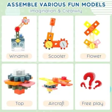 Asweets Kids Tool Bench, 32 PCS Wooden Play Set