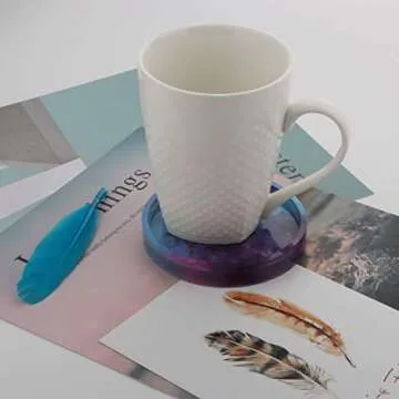 DIY Round Coaster Silicone Mold Set for Crafting