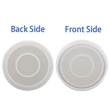 DIY Round Coaster Silicone Mold Set for Crafting