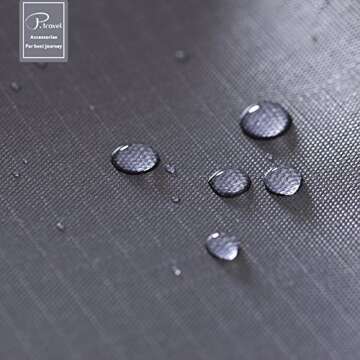 6 Set Packing Cubes-Large Capacity Travel Luggage Packing Organizers with Shoe Bag-Gray