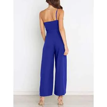 Trendy One Shoulder Jumpsuit for Women - ANRABESS