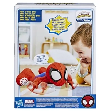 Interactive Dance 'N Crawl Spidey Plush Toy for Kids