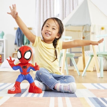 Interactive Dance 'N Crawl Spidey Plush Toy for Kids