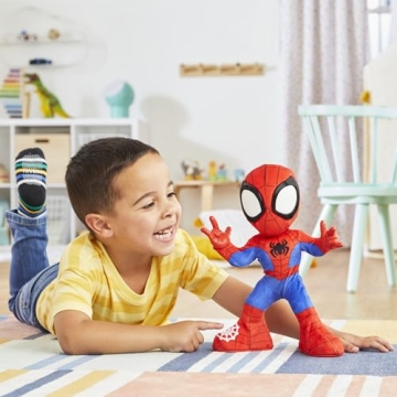 Interactive Dance 'N Crawl Spidey Plush Toy for Kids