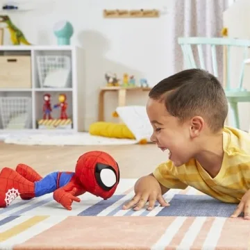Interactive Dance 'N Crawl Spidey Plush Toy for Kids