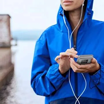 Compact NOAA Weather Radio with Superior Reception for Emergencies