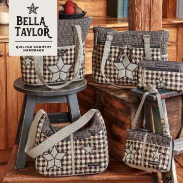 Bella Taylor Quilted Makeup Pouch for Travel Essentials