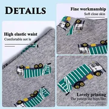 Finihen Boys Boxer Briefs – Fun and Soft Toddler Underwear